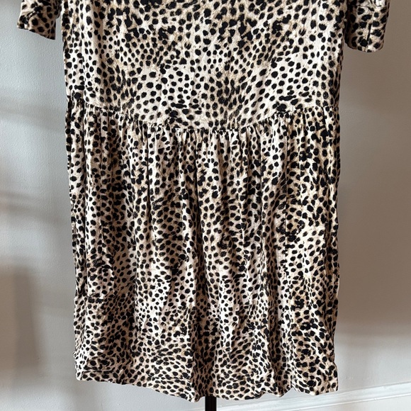 H&M Leopard Print Long Sleeve Dress - Picture 5 of 5